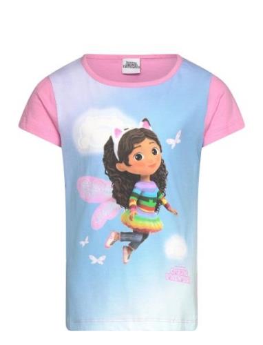 Short-Sleeved T-Shirt Tops T-shirts Short-sleeved Pink Gabby's Dollhou...