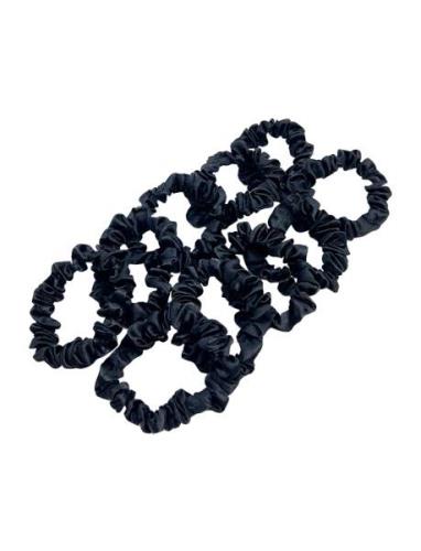 Skinny Scrunchie 10 Pcs Accessories Hair Accessories Scrunchies Black ...