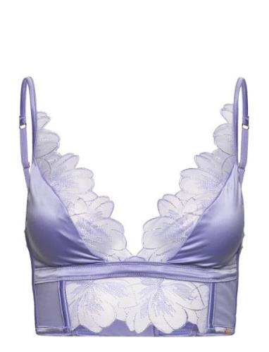 Sher Bralette Lingerie Bras & Tops Soft Bras Bralette Purple Hunkemöll...