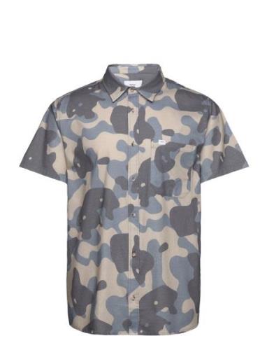 Suokki Shirt Tops Shirts Short-sleeved Blue Makia