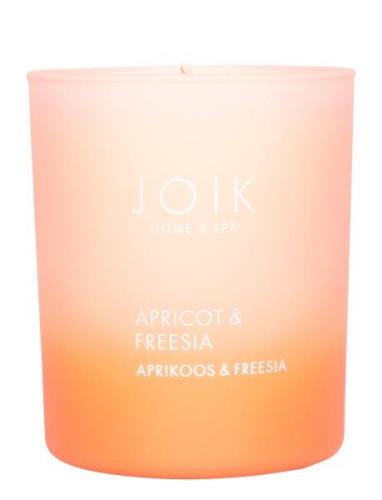Joik Home & Spa Scented Candle Apricot & Fresia Tuoksukynttilä Nude JO...