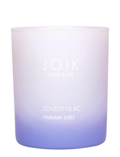 Joik Home & Spa Scented Candle Lovely Lilac Tuoksukynttilä Nude JOIK