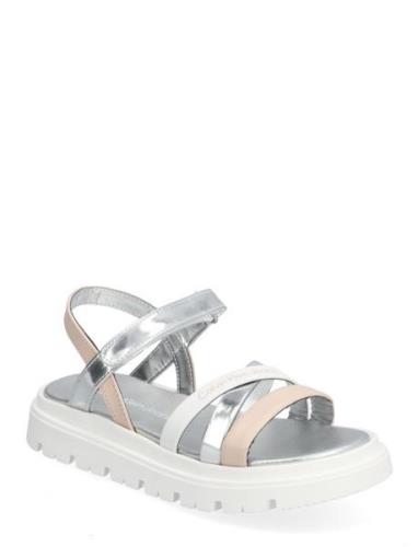 Sandal Shoes Summer Shoes Sandals Silver Calvin Klein