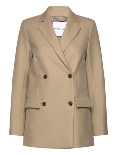 Safalcon Jacket 15201 Blazers Double Breasted Blazers Beige Samsøe Sam...