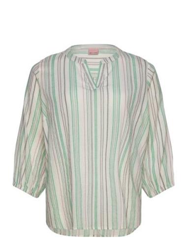 Swnadu Bl 1 Tops Blouses Long-sleeved Multi/patterned Simple Wish