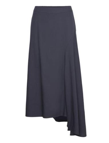 Aviator Flared Skirt - Ona Designers Knee-length & Midi Navy Rabens Sa...