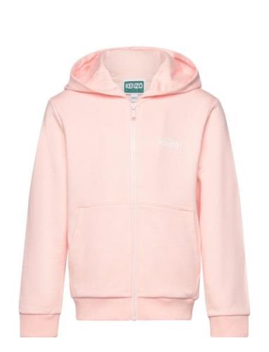 Cardigan Suit Tops Sweat-shirts & Hoodies Hoodies Pink Kenzo