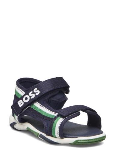 Sandals Shoes Summer Shoes Sandals Navy BOSS