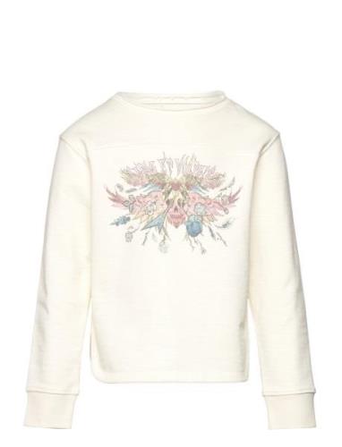 Sweatshirt Tops Sweat-shirts & Hoodies Sweat-shirts Cream Zadig & Volt...