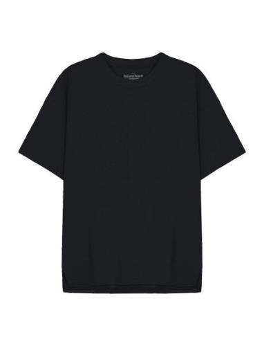 Heavy Tee Tops T-shirts Short-sleeved Black Bread & Boxers