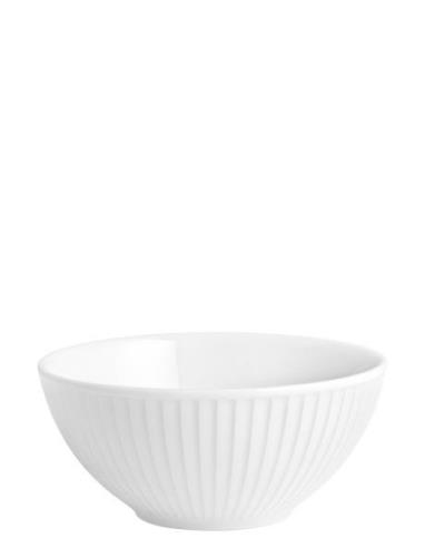 Bowl Plissé Home Tableware Bowls Breakfast Bowls White Pillivuyt