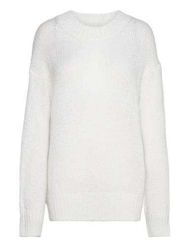 Sarah Crew Neck 14943 Tops Knitwear Jumpers White Samsøe Samsøe