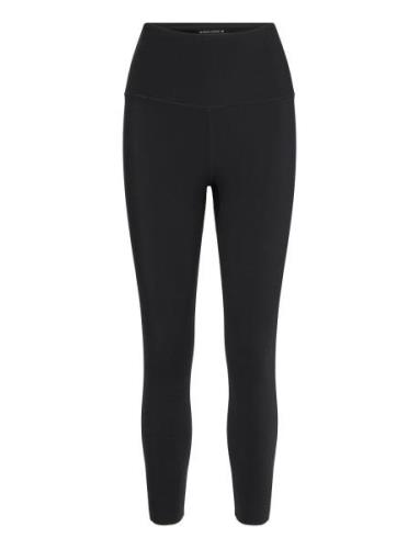 Borg High Waist Comfort 7/8 Tights Sport Running-training Tights Black...