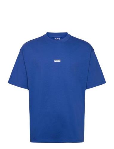 Nalono Tops T-shirts Short-sleeved Blue HUGO BLUE