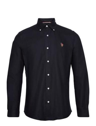 Uspa Shirt Armin Men Tops Shirts Casual Black U.S. Polo Assn.