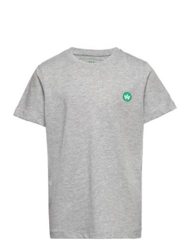 Timmi Recycled Tops T-shirts Short-sleeved Grey Kronstadt