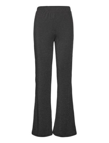 Vmkanva Hw Pant Jrs Bottoms Trousers Flared Black Vero Moda