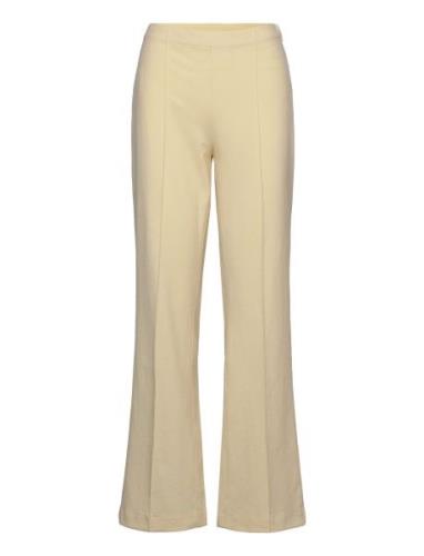 Recycled Sportina Pirla Pants Bottoms Trousers Flared Beige Mads Nørga...