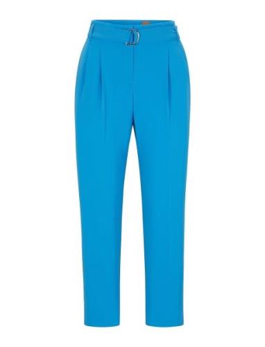 Tapiah Bottoms Trousers Straight Leg Blue BOSS