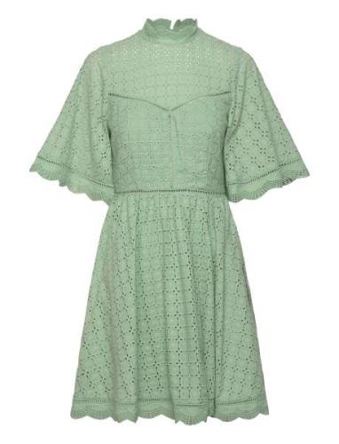 Claire Dress Lyhyt Mekko Green Malina