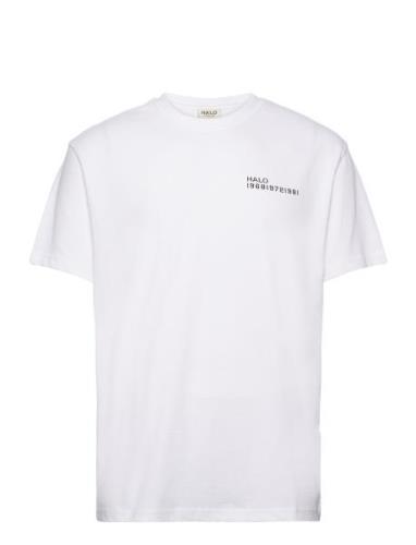 Halo Essential T-Shirt Sport T-shirts Short-sleeved White HALO