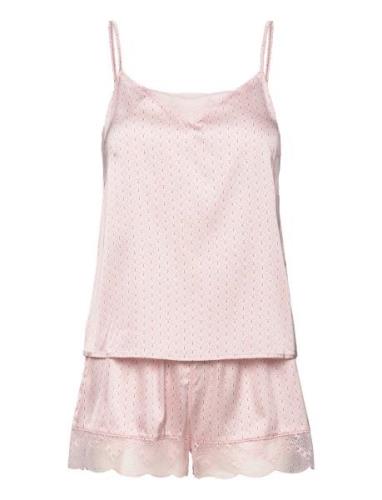 Carla Night Set Pyjama Pink Missya