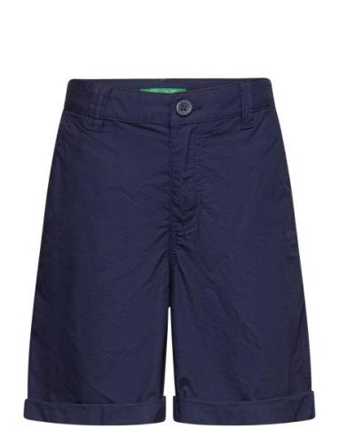 Bermuda Bottoms Shorts Navy United Colors Of Benetton