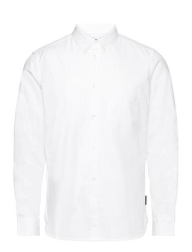 Oxford Ls Tops Shirts Casual White French Connection