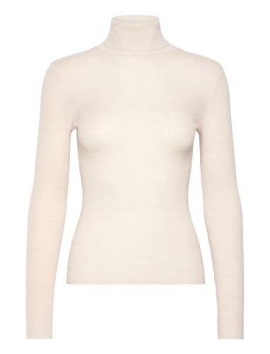 Caprio Tops Knitwear Turtleneck Cream Tiger Of Sweden