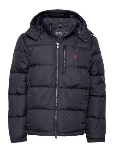 Water-Repellent Down Jacket Vuorillinen Takki Topattu Takki Navy Polo ...