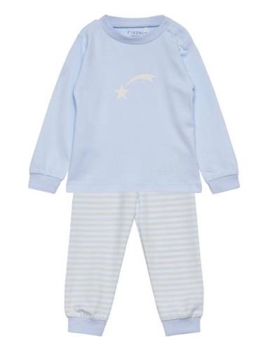 Pyjama Set Pyjamasetti Pyjama Blue Fixoni