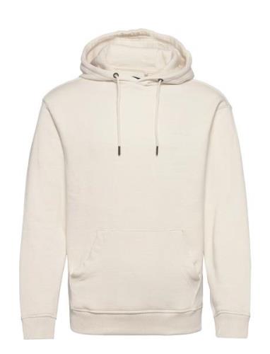 Bhdownton Hood Sweat Noos Tops Sweat-shirts & Hoodies Hoodies Cream Bl...