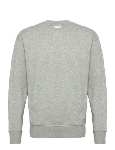 Sdlenz Crew Sw Tops Sweat-shirts & Hoodies Sweat-shirts Grey Solid