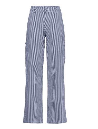 Trousers Bottoms Trousers Cargo Pants Blue Sofie Schnoor