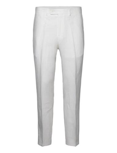 Deccan Trousers Bottoms Trousers Formal White Oscar Jacobson