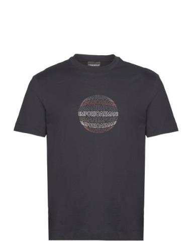 T-Shirt Designers T-shirts Short-sleeved Navy Emporio Armani