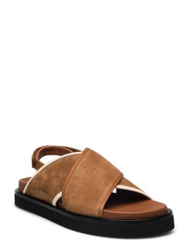 Sandals Matalapohjaiset Sandaalit Brown Billi Bi