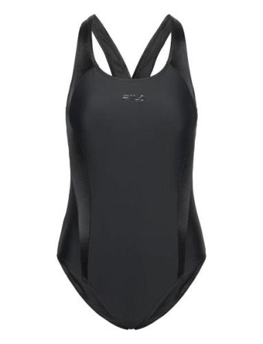 Sannois Racer Back Swimsuit Uimapuku Uima-asut Black FILA