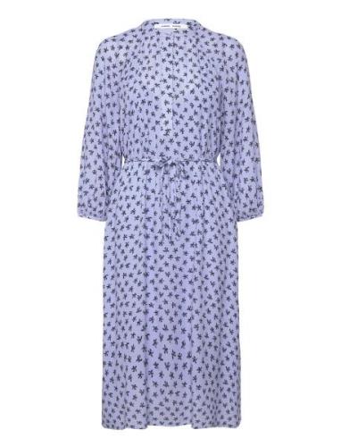 Saselma Dress 15154 Polvipituinen Mekko Blue Samsøe Samsøe