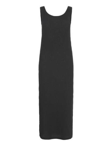 Pcluna Sl Maxi Dress Sa Bc Maksimekko Juhlamekko Black Pieces