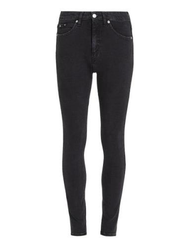 Mid Rise Skinny Bottoms Jeans Skinny Black Calvin Klein Jeans