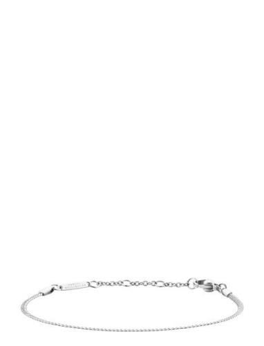 Elan Flat Chain Bracelet S Rannekoru Korut Silver Daniel Wellington