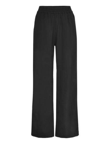 Colin Sonie Pants Bottoms Trousers Straight Leg Black Mads Nørgaard