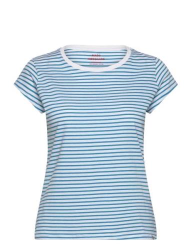 Organic Jersey Stripe Teasy Tee Fav Tops T-shirts & Tops Short-sleeved...