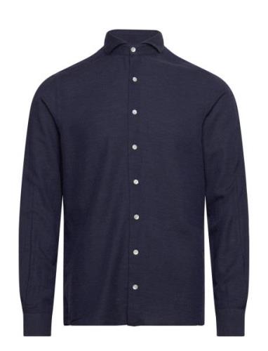 Agnelli Shirt Tops Shirts Business Navy SIR Of Sweden