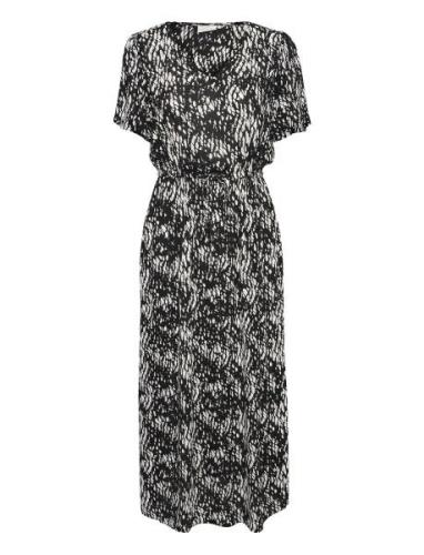 Kaamber Long Dress Polvipituinen Mekko Black Kaffe