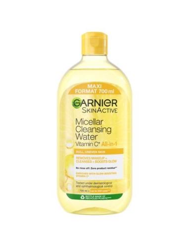 Garnier Vitamin C Cleansing Water - Maxi Format Kasvovesi Kasvojen Puh...