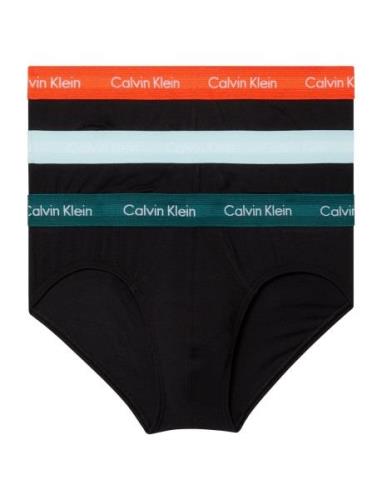 Hip Brief 3Pk Y-sepalus Briefs Alushousut Black Calvin Klein