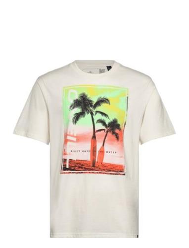 Jack O'neill Neon T-Shirt Sport T-shirts Short-sleeved White O'neill