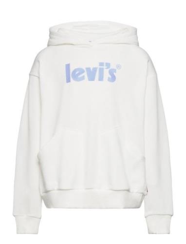 Levi's Square Pocket Hoodie Tops Sweat-shirts & Hoodies Hoodies White ...